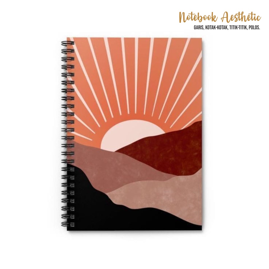 

Notebook Aesthetic | Ready Cover | A5 | 100 Page