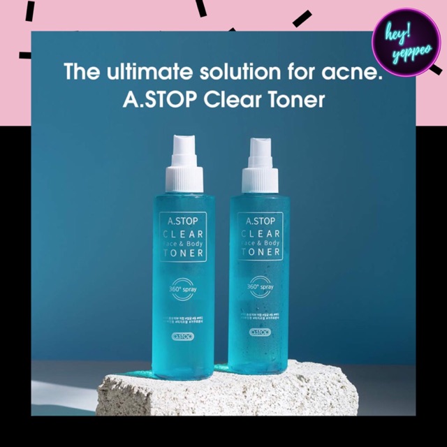 A.STOP Clear Face & Body Toner