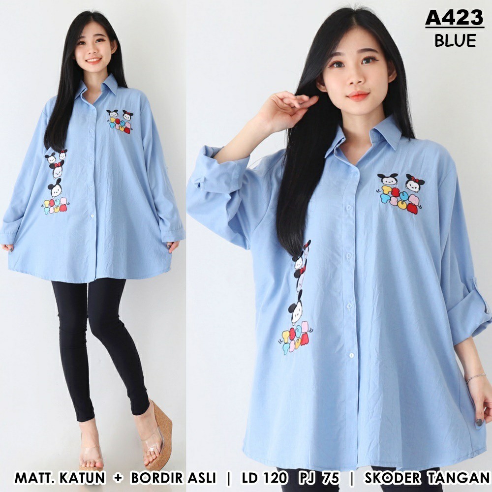 Kemeja Waniat Kwmeja Cwk Terbaru 2026 Wanita Korea Atasan Korean Style Bju Harian Atadan Lebaran Blo