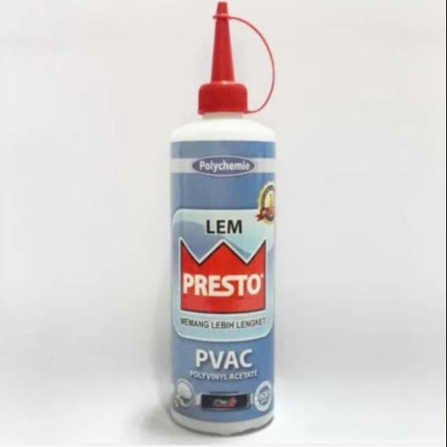 

Lem Presto PVAC (Polyvinyl Acetate) kemasan 600 gr