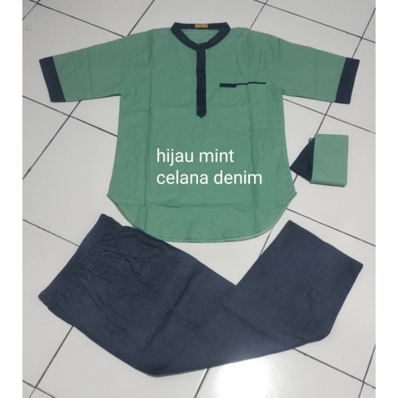 setelan koko anak laki-laki model kurta