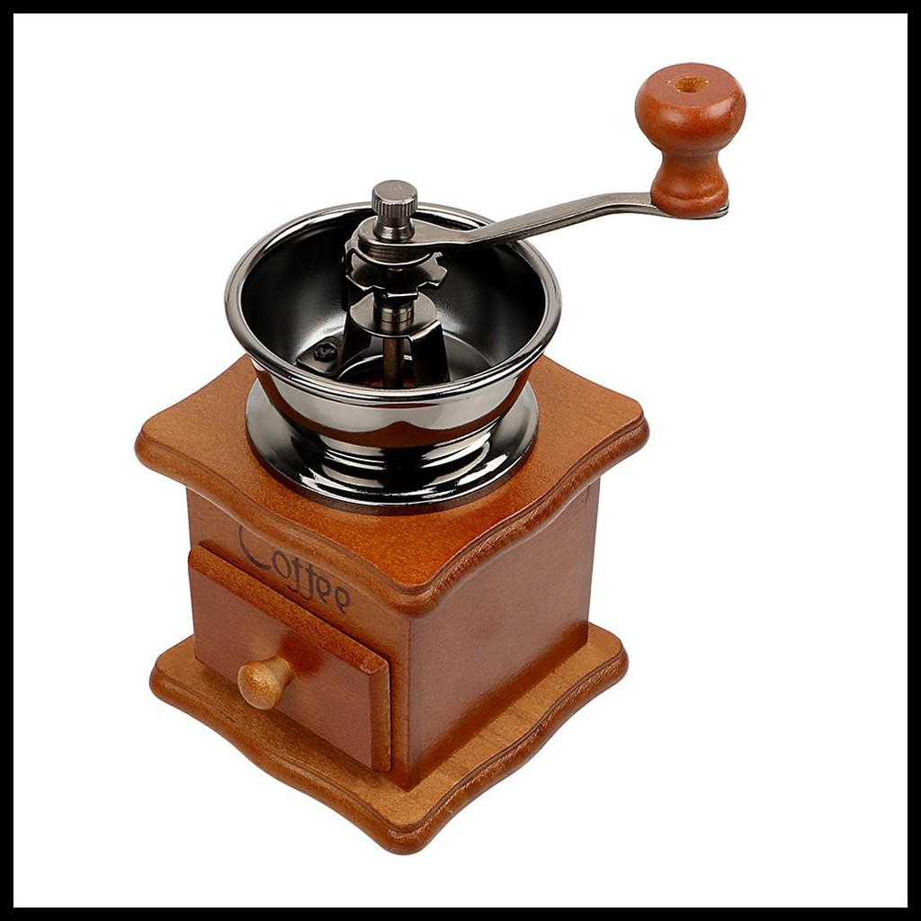 ALAT PENGGILING KOPI MANUAL COFFEE GRINDER - 16290 - BROWN