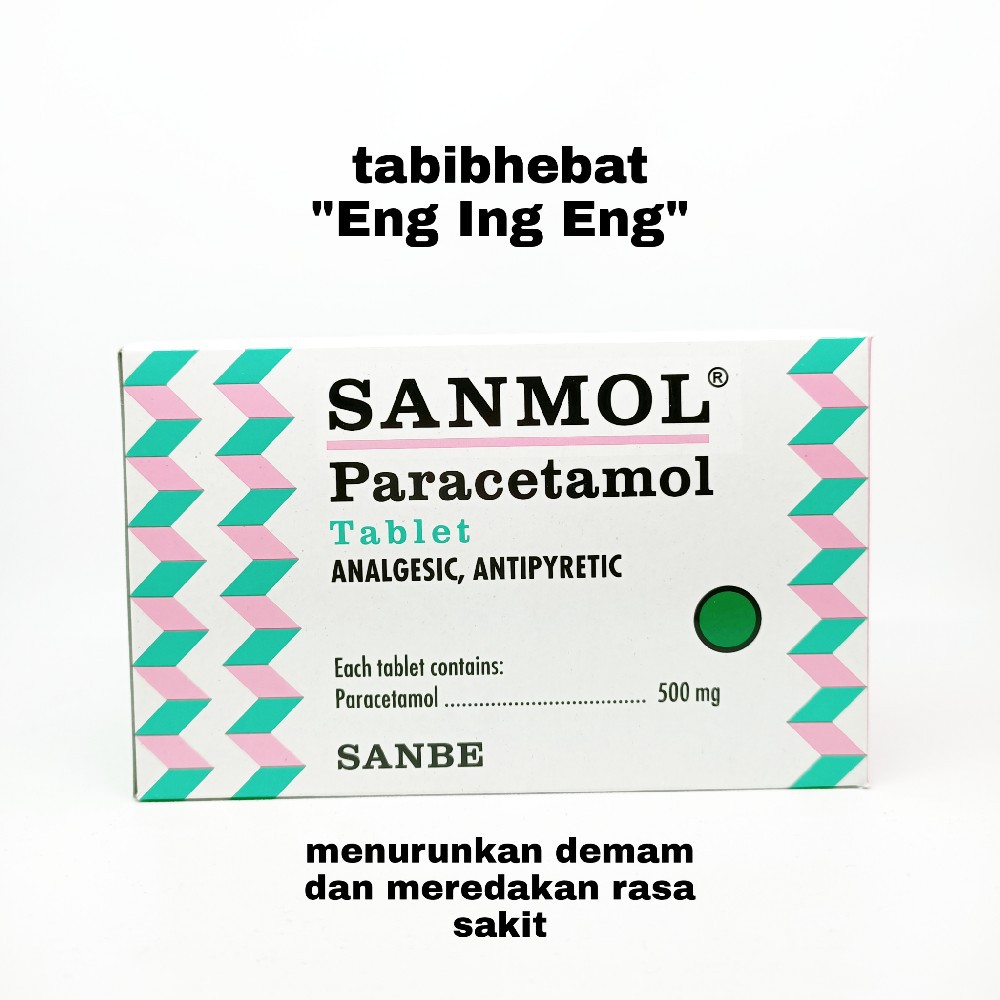 Paracetamol Box Sanmol