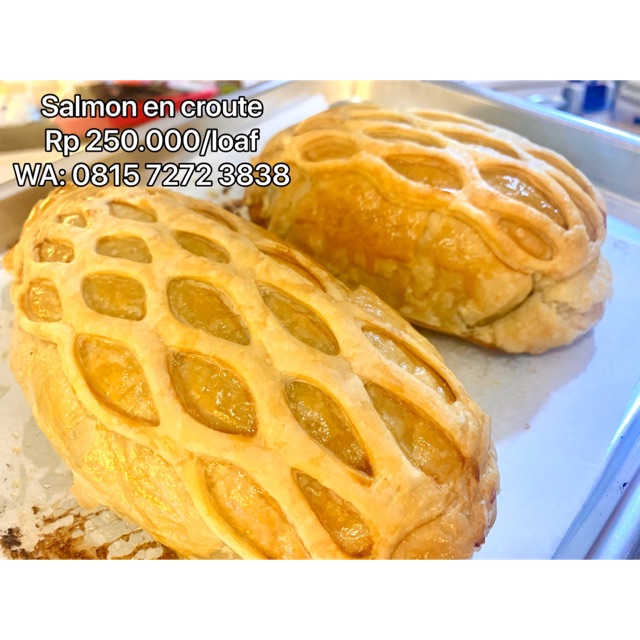 

Salmon en Croute / Salmon Wellington 3-4pax