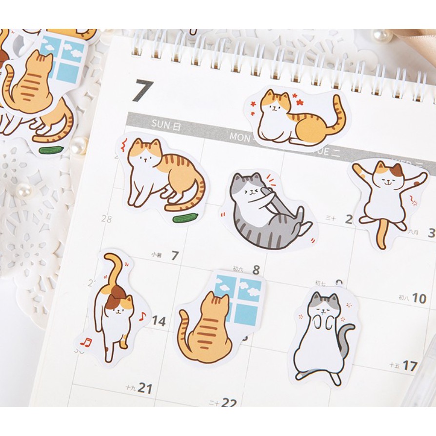 

tabby series sticker set