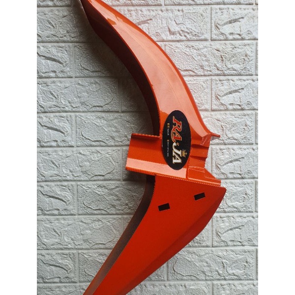 SPAKBOR DEPAN FIZR ORANGE ORIGINAL NOS KOMPLIT KODEPART