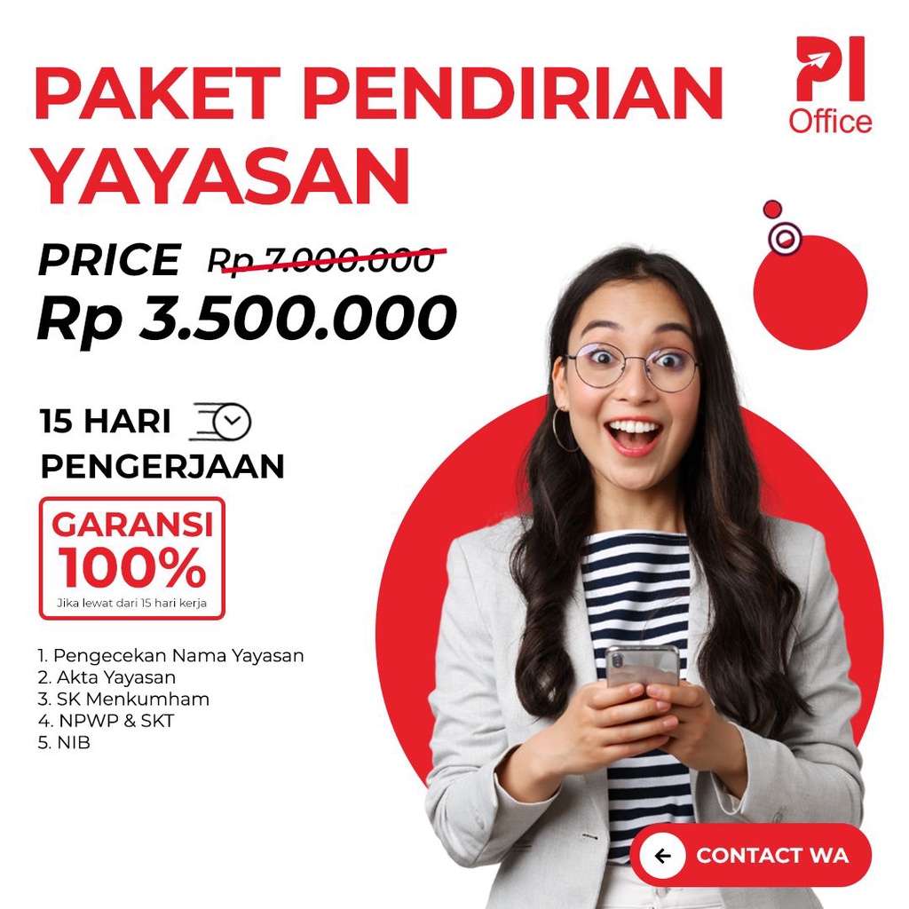 

PENDIRIAN YAYASAN