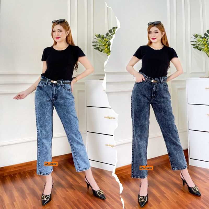 CELANA BOYFRIEND JEANS WANITA PREMIUM