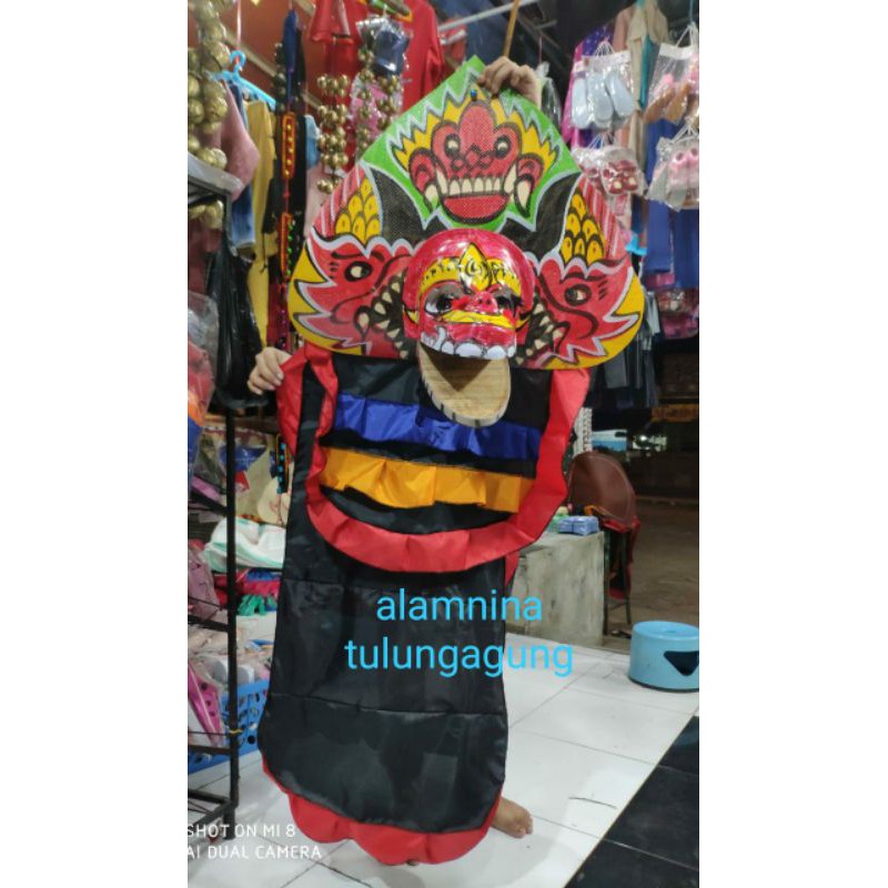 barongan spon ada kemulnya