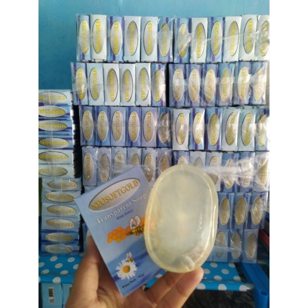 NEOSOFTGOLD / SABUN BIOSOFT MADU JRG / SABUN WAJAH / SABUN JRG TRANSPARANT SOAP