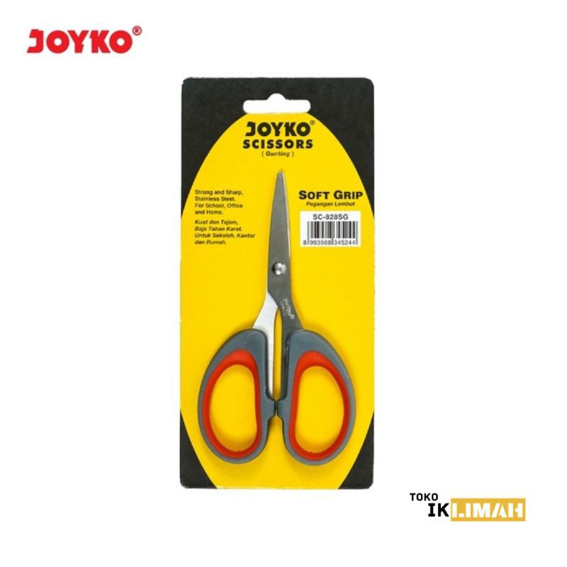 

Gunting JOYKO SC-828SG Soft Grip Kecil / Scissors SC828SG