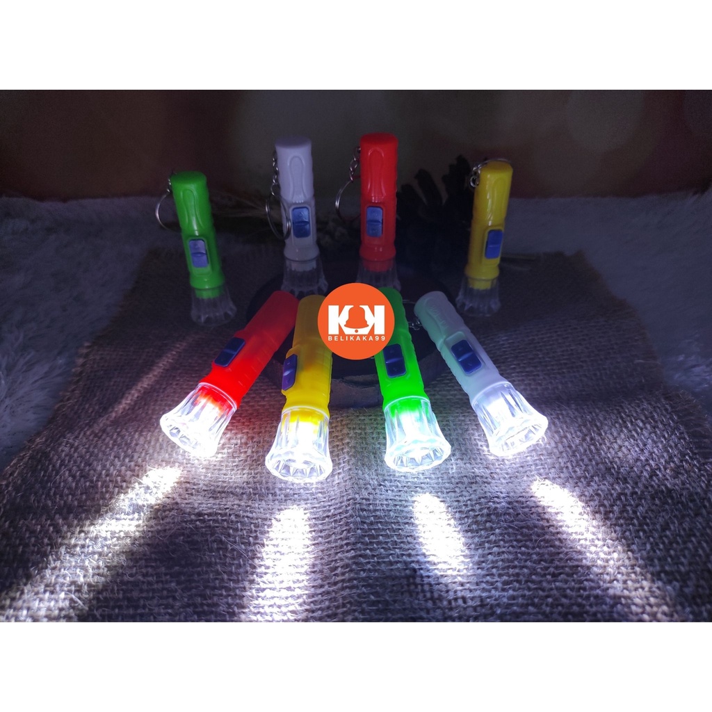 GANTUNGAN KUNCI SENTER MINI LED WARNA WARNI / GANTUNGAN KUNCI SENTER LED MINI WARNA WARNI / GANTUNGAN SENTER MINI / SENTER KECIL / SENTER MINI / GANTUNGAN SENTER LED MINI / SENTER MINI GANTUNGAN / SENTER GANTUNGAN / SENTER LED GANTUNGAN