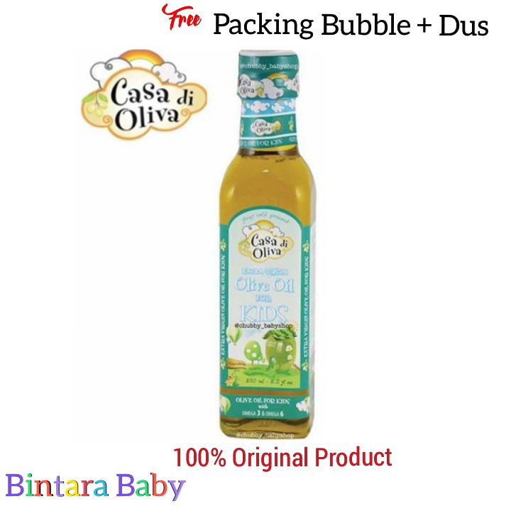 Jual Casa Di Oliva Extra Virgin Oil For Kids Evoo Minyak Zaitun Campuran Mpasi 250ml Olive Oil Indonesia Shopee Indonesia