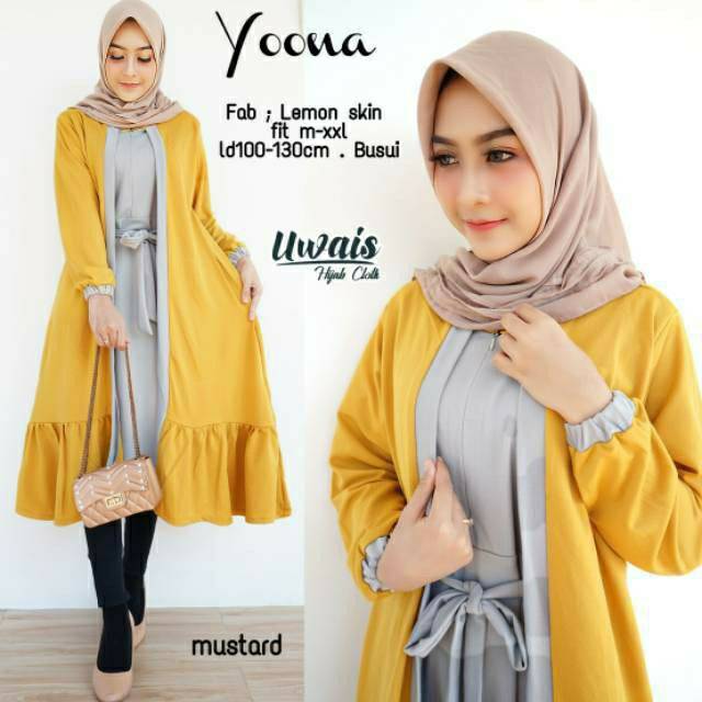 (BAYAR DITEMPAT) YOONA TUNIK BY UWAIS ORI SOLO