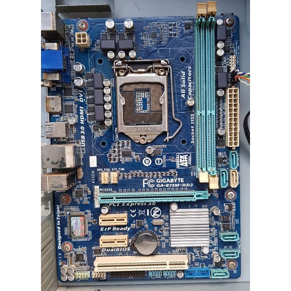 Motherboard Gigabyte B75M-HD3 Plus Processor G630