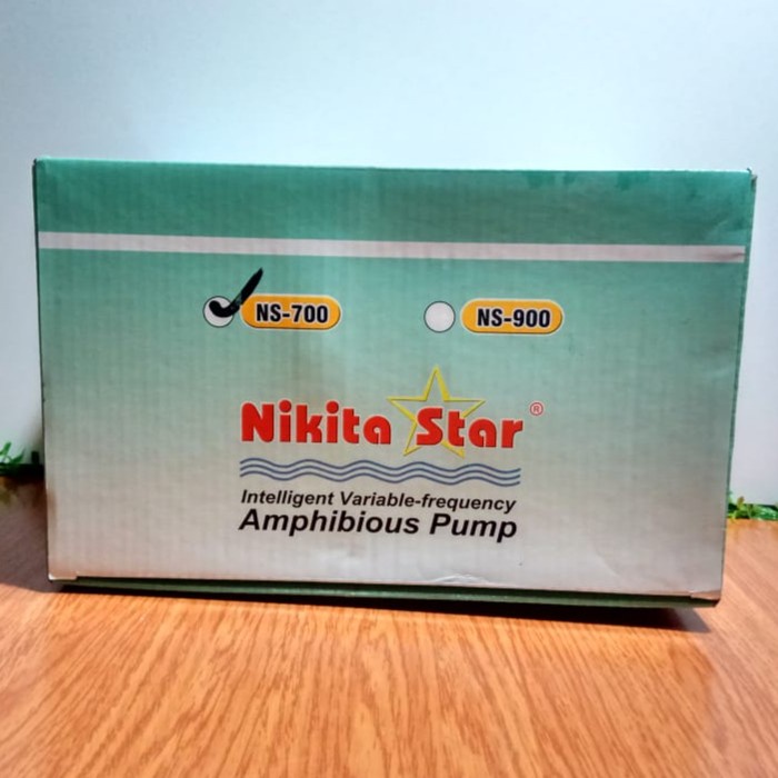 MESIN POMPA KOLAM NIKITA STAR NS 700 NS-700 LOW WATT