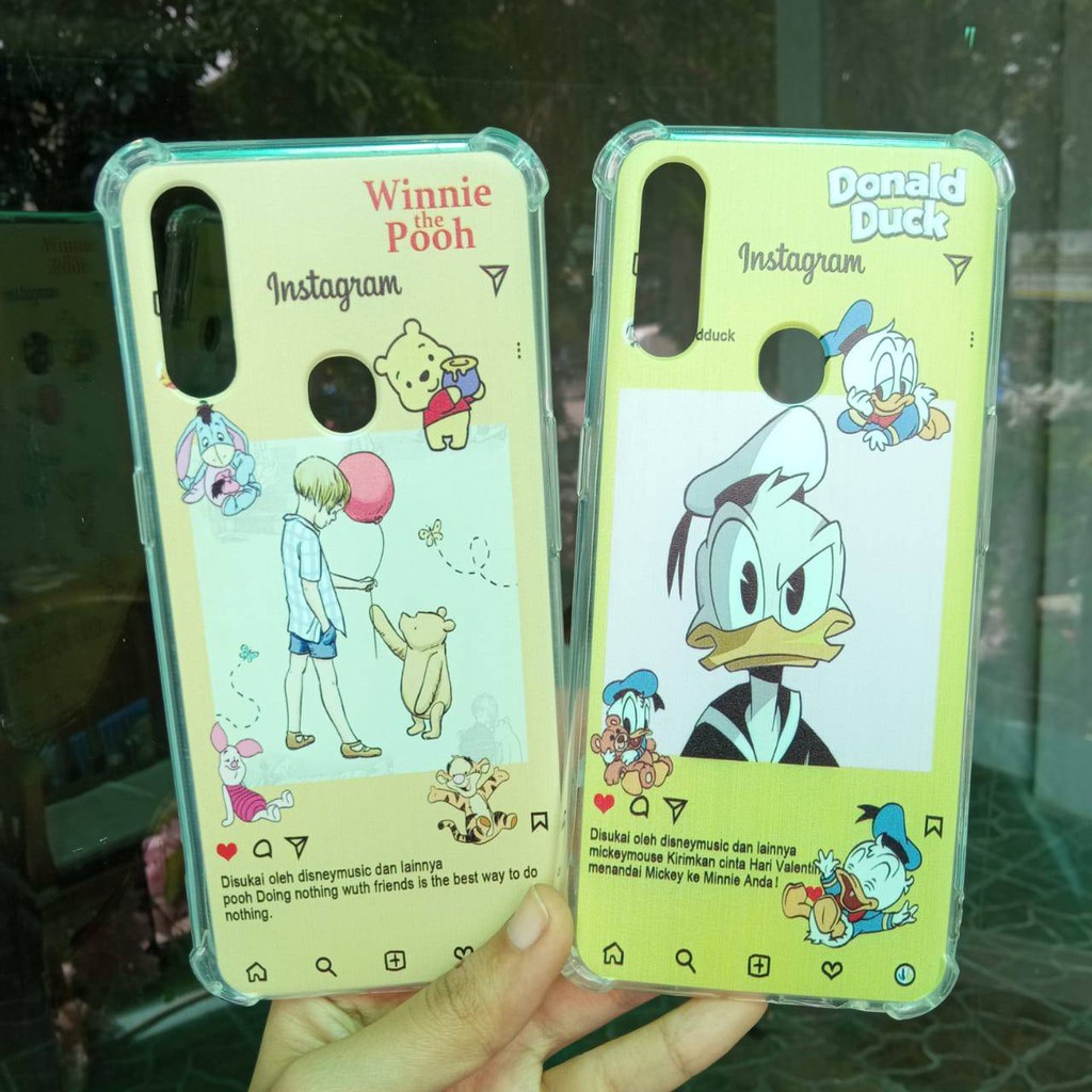 OPPO A8  A31  Case Anti Crack  Karakter Cartoon Kpop Kartun Casing Untuk Cewek Cowok