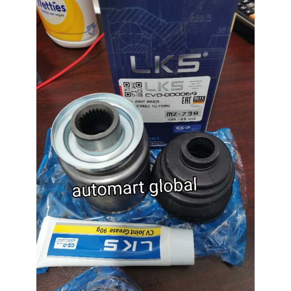 cv joint dalam Ford ranger 2.9 2900cc 2.5 rh