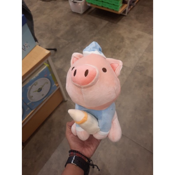 miniso boneka babi lucu 22cm