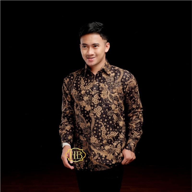 KEMEJA BATIK COKLATAN KEMEJA BATIK LAWASAN