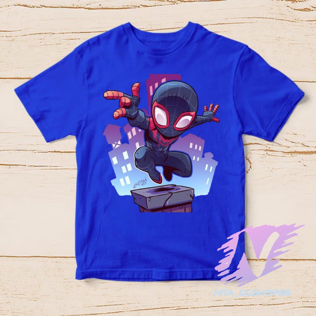 kaos anak spiderman terbaru baju kaos anak superhero