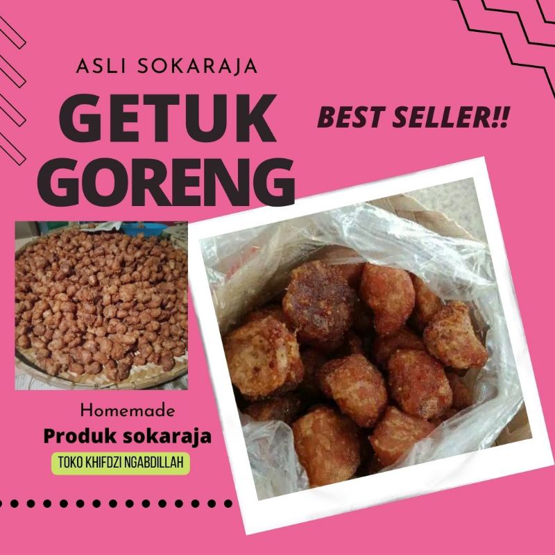 

Getuk goreng 1kg Khas Sokaraja (Produk Sokaraja Asli)