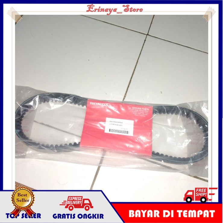 ORIGINAL AHM Vanbelt Vbelt Motor Honda Beat Pop Beat Esp FI F1 Scoopy FI K44 2013 2015 K16R Original