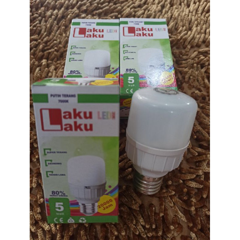 Dop LED murah merk LAKU-LAKU 5W Laku Lakulaku