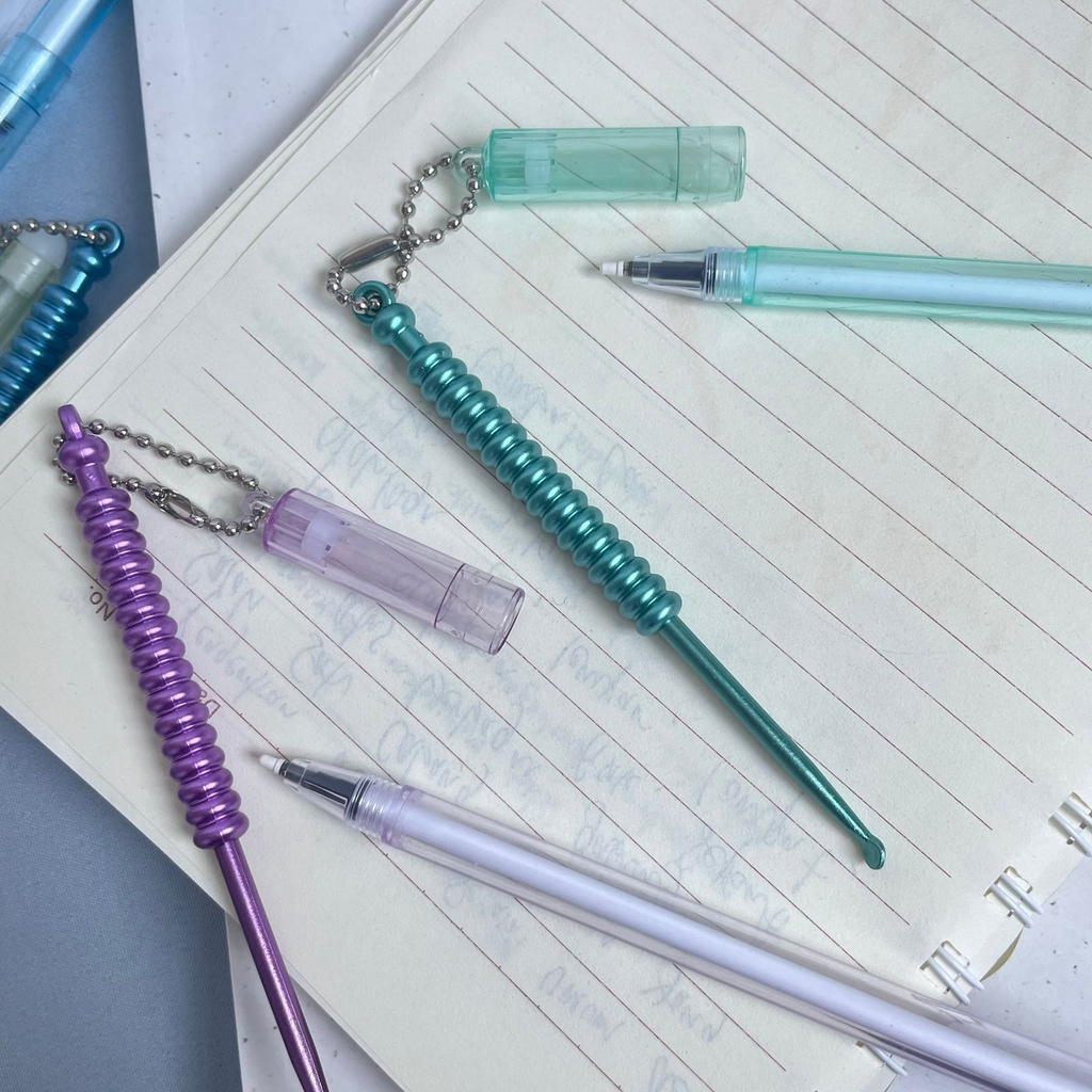 

PULPEN GANTUNGAN KOREK KUPING UNIK PEN PENA LUCU READY BERKUALITAS COD GROSIR
