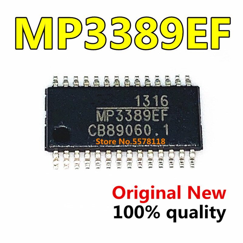 10pcs Sparepart Komponen Elektronik Chipset MP3389EF MP3389 Tsop-28