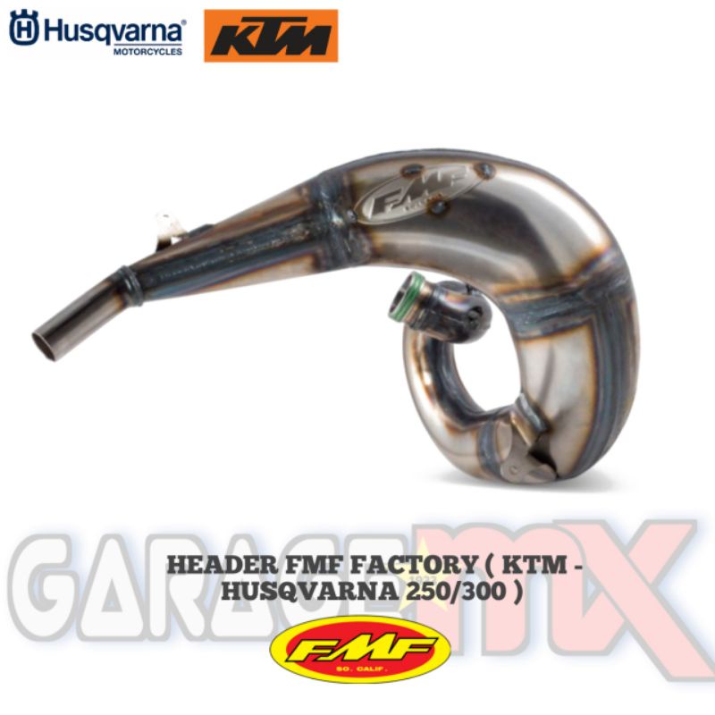 HEADER FMF FACTORY KTM HUSQVARNA . LEHER KNALPOT FMF KTM . PIPA KNALPOT FMF HUSQVARNA KTM