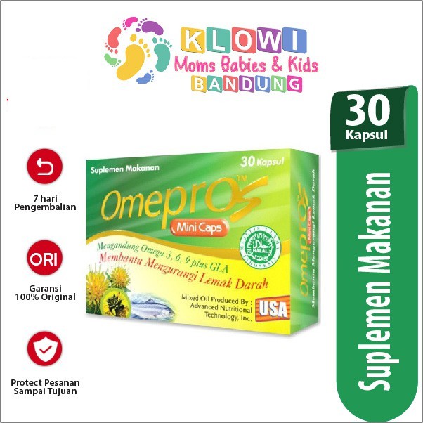Omepros Minicaps 30 Kapsul (Penurun Kolesterol)