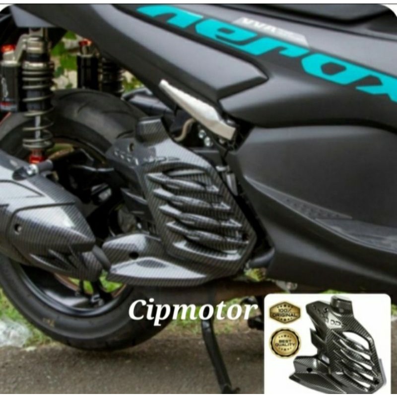 Cover tutup radiator carbon NEW AEROX Connected 2021 Nemo