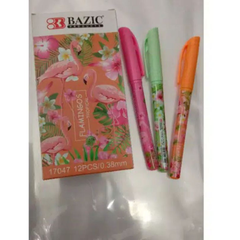 

Pulpen/Bolpen gel bazic flamingo