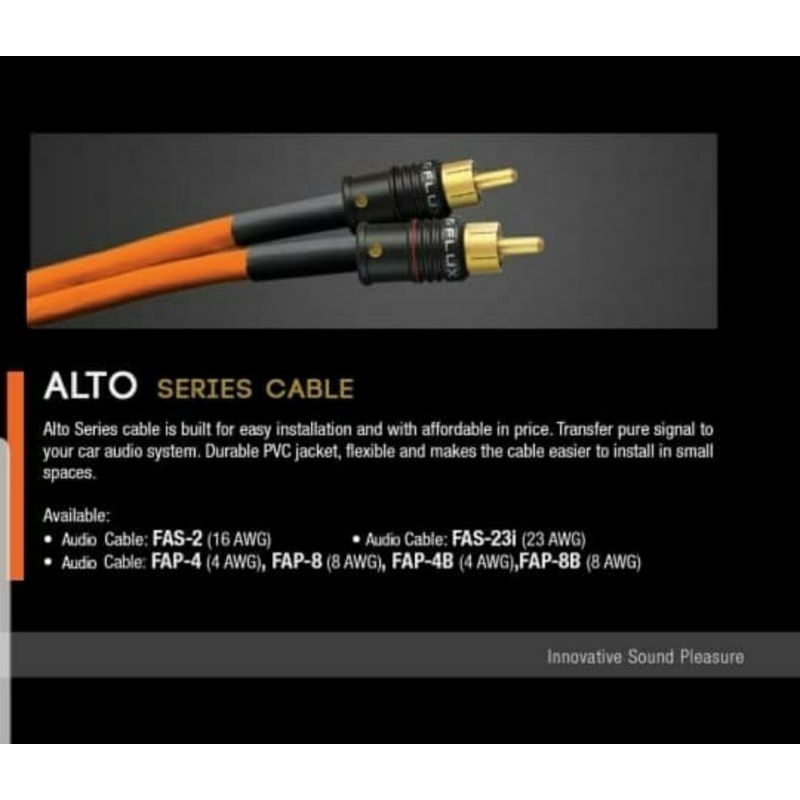 kabel rca flux alto 2 meter