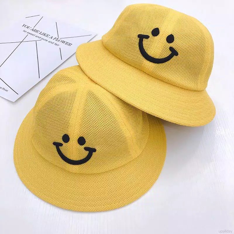 TOPI BUCKET ANAK TOPI BUNDAR ANAK TOPI FISHERMAN KUNING TOPI BALITA TOPI PANTAI