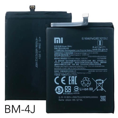 Baterai Batre  Xiaomi Redmi Note 8 Pro BM - 4J Xiaomi Note 8 pro BM4J  Batre ORIGINAL