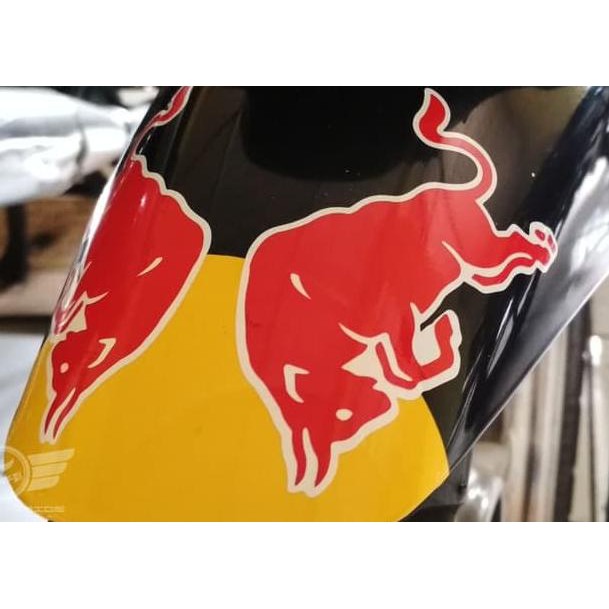Sticker Decal Redbull untuk Spakbor Front Fender Honda CBR 150 250 KTM