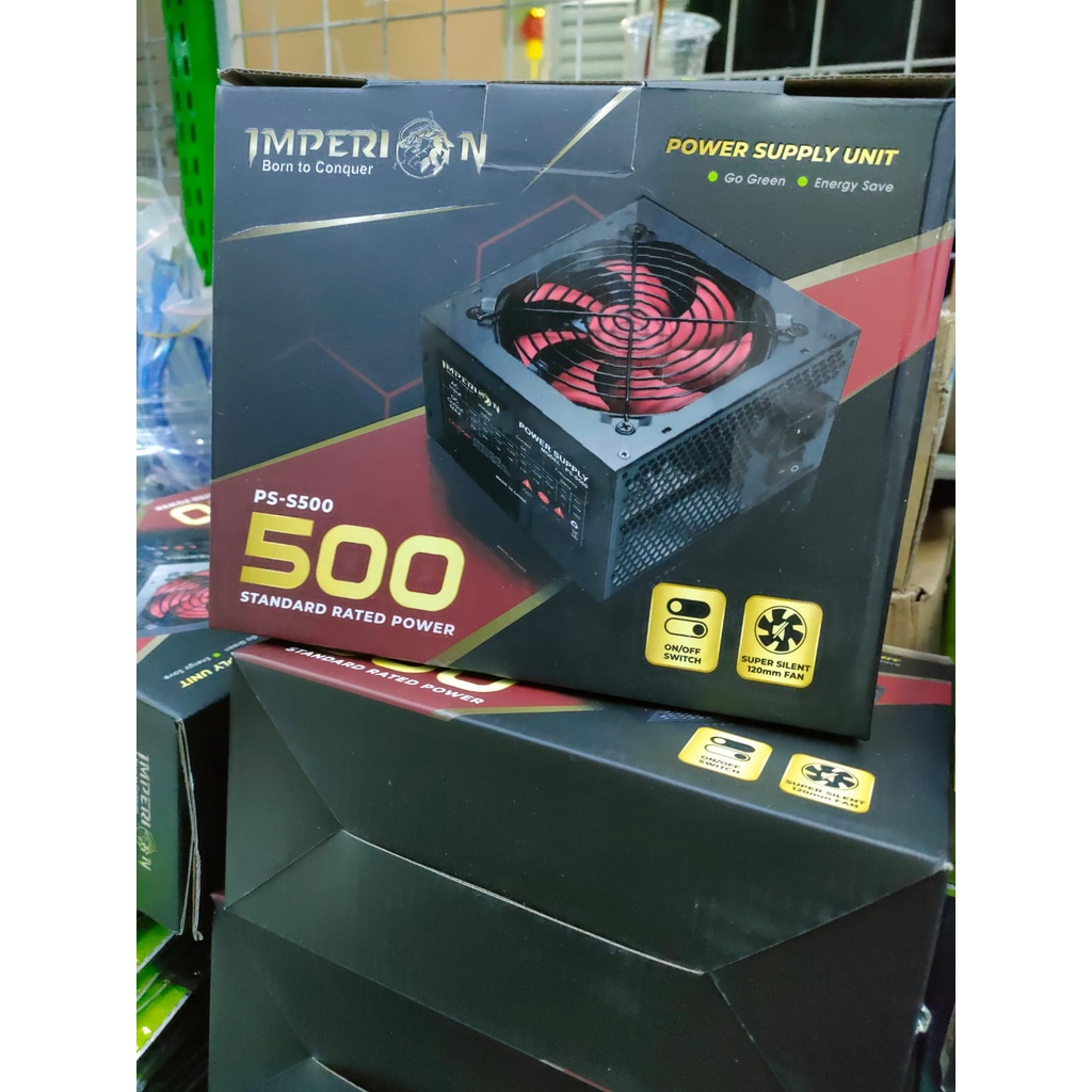 Imperion Gaming Power Supply / PSU 500W