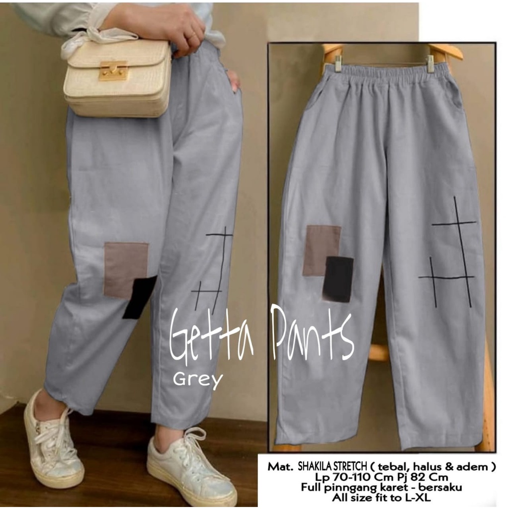 Getta Pants Celana Baggy Twill Jumbo BB 70-85kg
