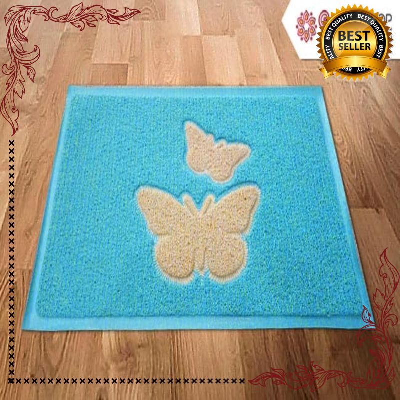 

Murah FANCY MAT SQUARE BUTTERFLY / BLUE 40X60 Trend