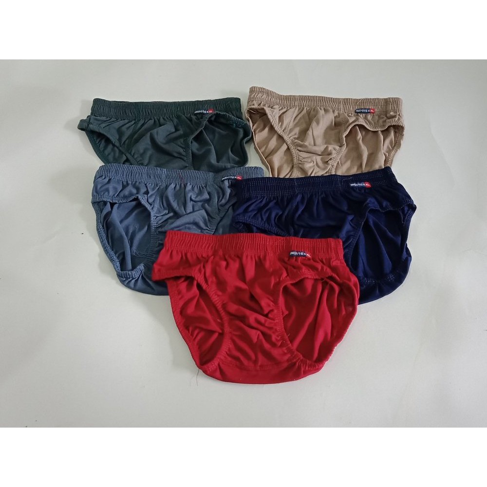 Celana dalam pria bahan Lycra adem Indotex