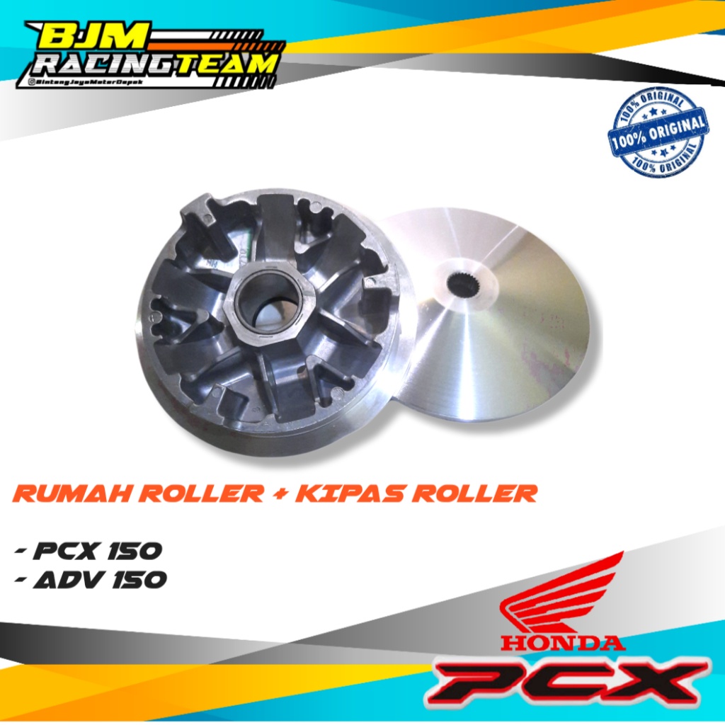 Rumah roller honda pcx 150 custom bubutan face comp