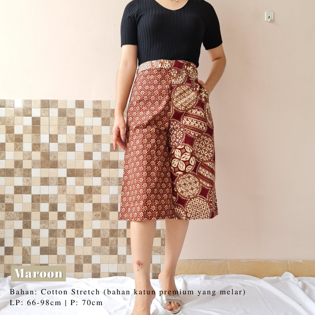 3466 jong cullotes batik pants