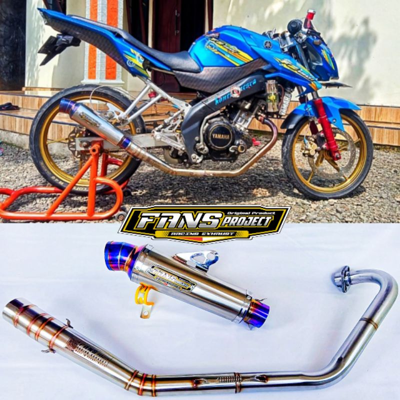 Knalpot racing vixion kompetisi roadrace, ngaceng, original fans.project