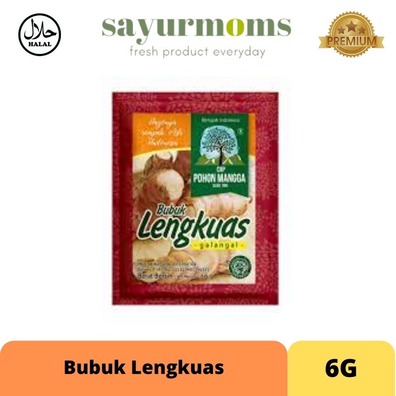 Bubuk Lengkuas - Cap Pohon Mangga 6gr