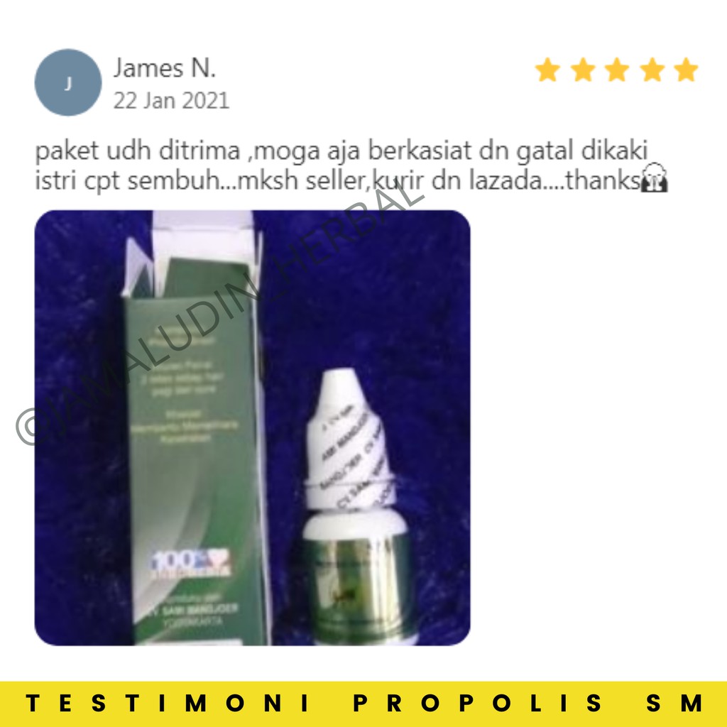 Obat Eksim Kering Basah Kering  Gatal Gatal Jamur Kulit Kepala Salep Eksim Scabies Obat Gatal Kudis Kurap Kutu Air Obat Gatel Selangkangan Berjamur Aman Balita Propolis SM Brazil Original 100% Asli-6