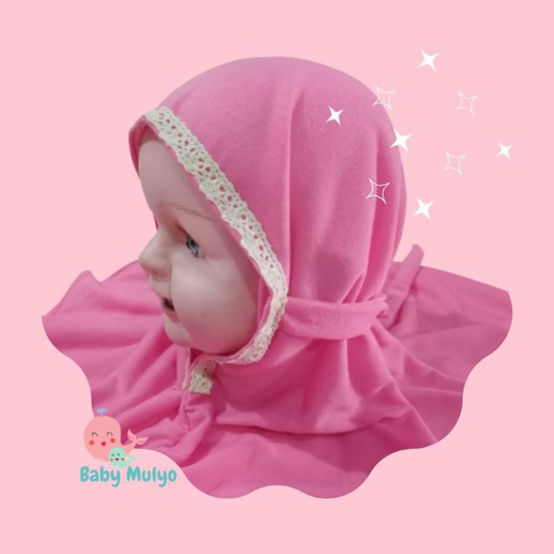 Jilbab Bergo Kids Bahan Kaos // Jilbab bergo Tali // Jilbab bergo