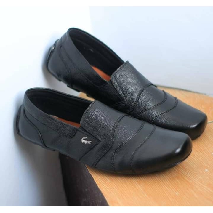 SEPATU KULIT PRIA SLIP ON CASUAL