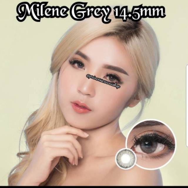 

Softlens milene 14.5mm grey